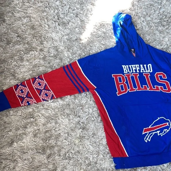 Exclusive Buffalo Bills Sweater Hoodie - Picture 2 of 7